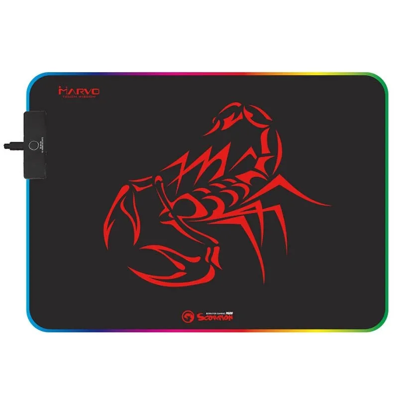 Tappetino per mouse da gioco RGB Scorpion MA-MG08 - immagine 1