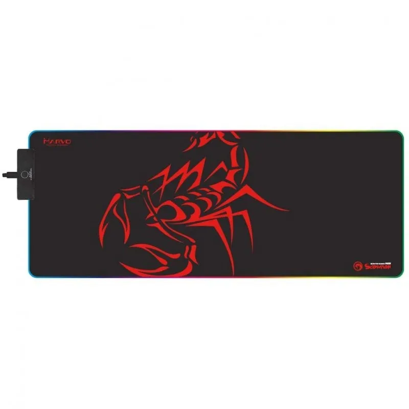Tappetino per mouse da gioco RGB Scorpion MA-MG10 XXL - immagine 1