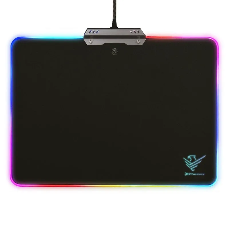Tappetino per mouse da gioco RGB Phoenix Factor-XPad - immagine 1