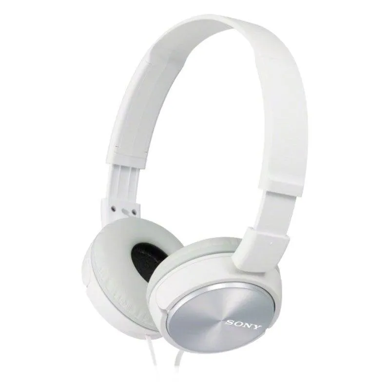 Auricolari Sony MDR-ZX310 cablati supraurali per musica, pieghevoli bianchi - immagine 1