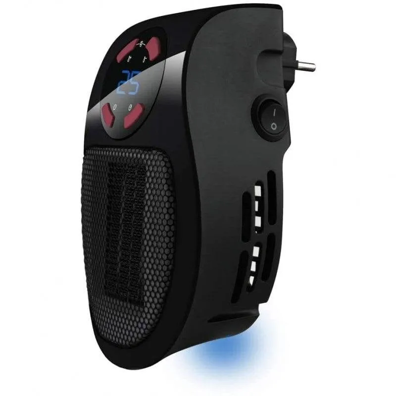 Riscaldatore ceramico da parete Taurus Tropicano Plug 500W compatto timer - immagine 1