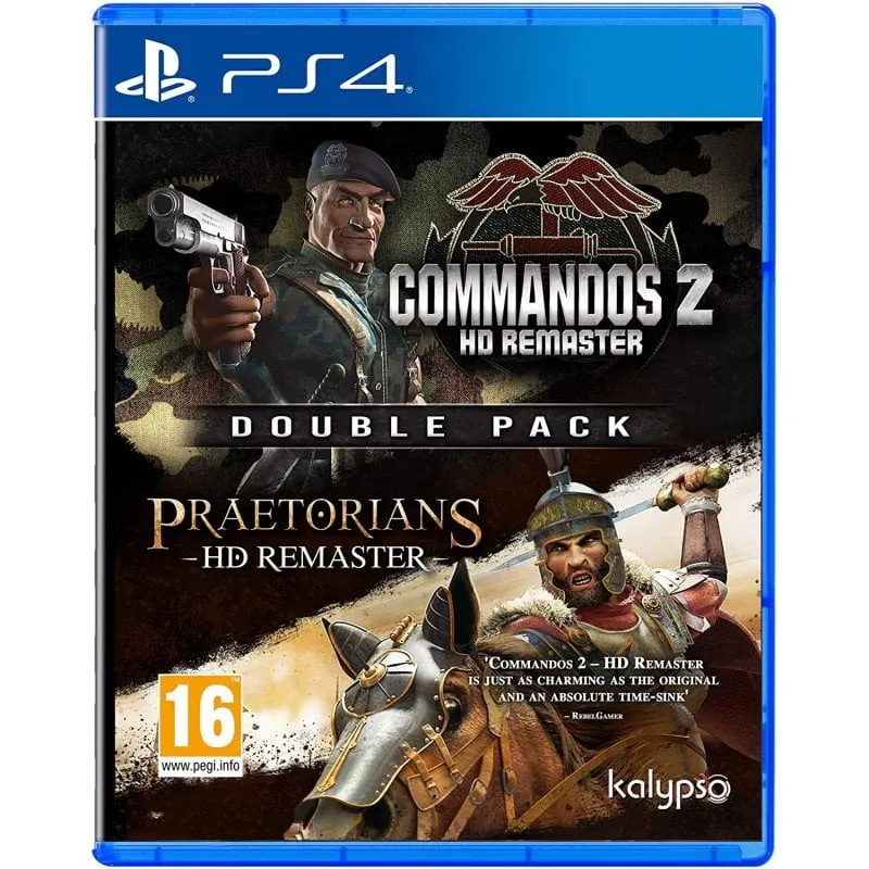 PLAION Commandos 2 & Praetorians: HD Remaster Double Pack Rimasterizzata ESP, ITA PlayStation 4 - immagine 1
