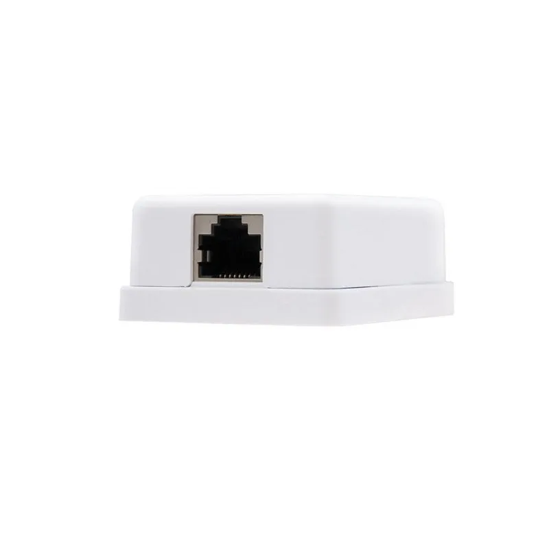 Rosetta di superficie Nanocavo 1x RJ45 Cat. 5e FTP Bianco - immagine 1