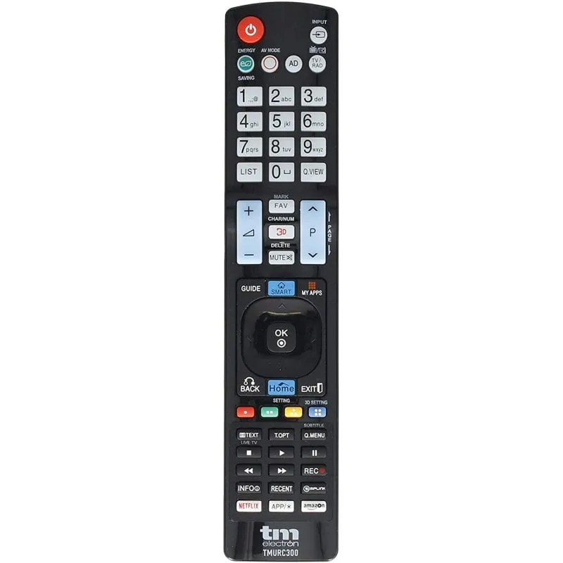 Telecomando universale TM Electron TMURC300 compatibile con televisori LG - immagine 1