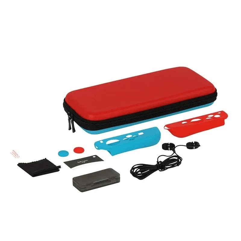 Konix Switch Starter Kit Rosso/Blu Nintendo Switch - immagine 1