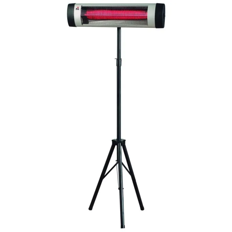 Stufa Elettrica da Esterno a Infrarossi FM Calefacción EP-3000 2000W con Termostato - immagine 1