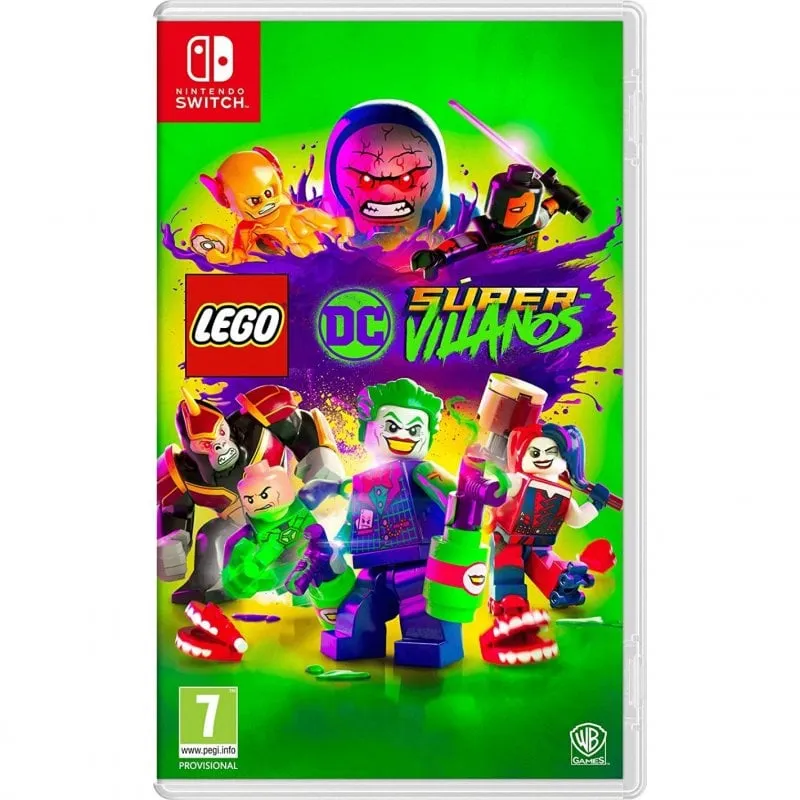 Codice Lego DC Super-Villains in una scatola Nintendo Switch - immagine 1