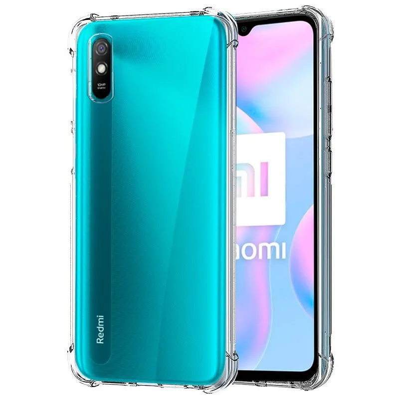 Fantastica custodia antishock trasparente per Xiaomi Redmi 9A / 9AT - immagine 1