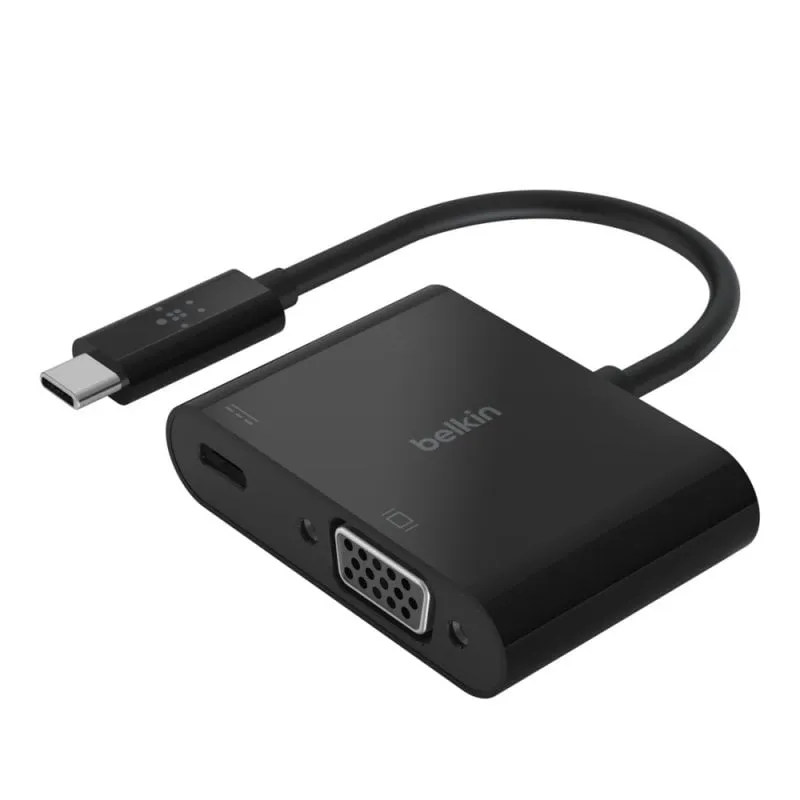 Adattatore da USB-C a VGA Belkin con alimentazione pass-through da 60 W - immagine 1