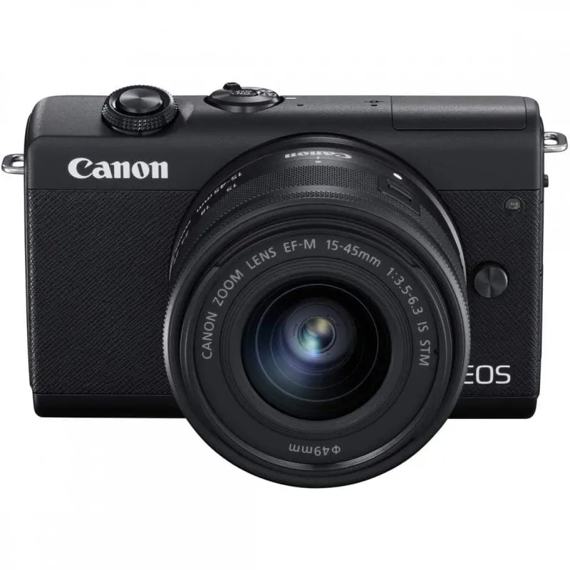 Canon EOS M200 24,1 MP WiFi Nero + EF 15-45 mm F3,5-6,3 IS STM - immagine 1