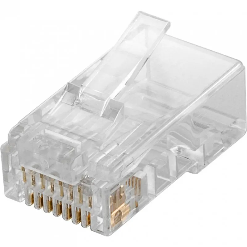 Confezione Phasak da 6 connettori RJ45 UTP - immagine 1