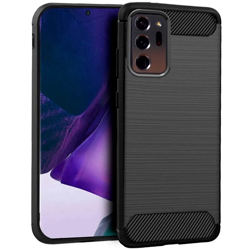 Fantastica custodia in carbonio nero per Samsung Galaxy Note 20 Ultra - immagine 1