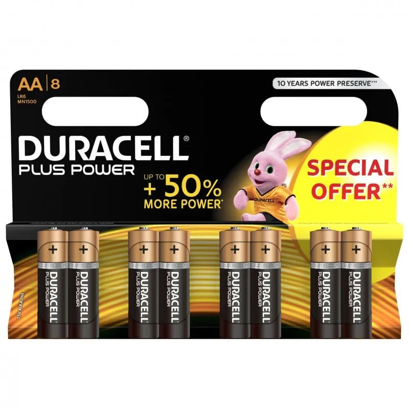 Duracell Plus Power Batteria monouso Stilo AA Alcalino - immagine 1