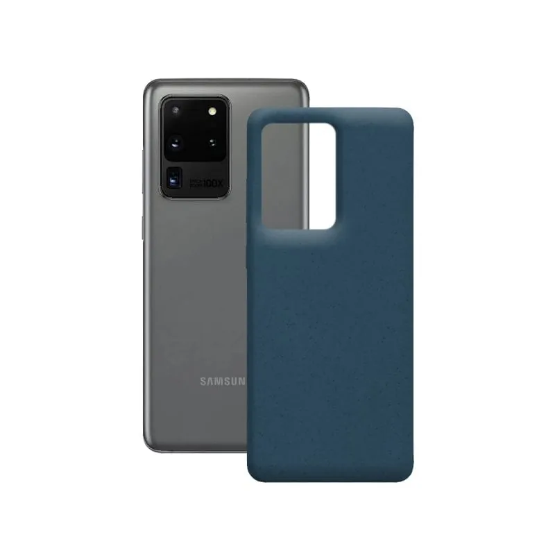 Custodia Ksix ecologica blu per Samsung Galaxy S20 Ultra - immagine 1