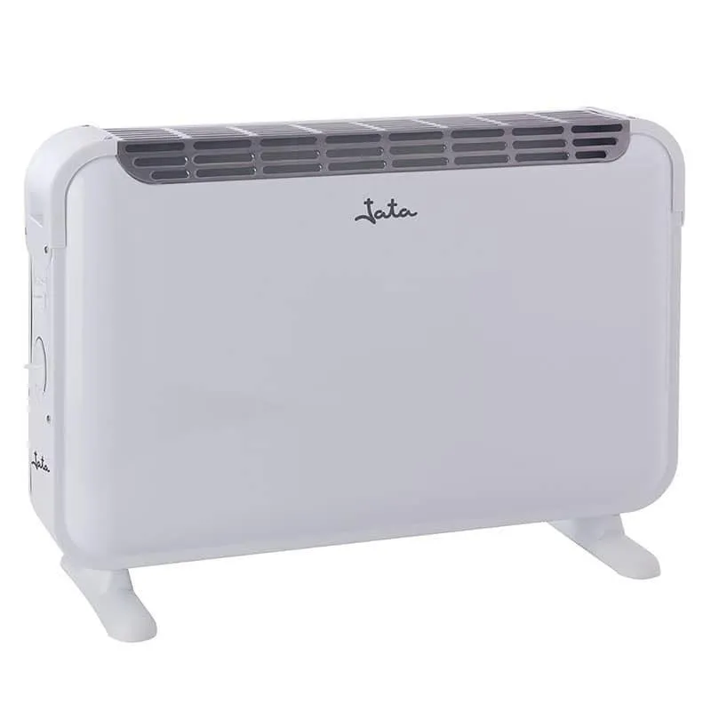 Convettore Elettrico Jata C214 2000W Bianco Termostato Regolabile Silenzioso - immagine 1