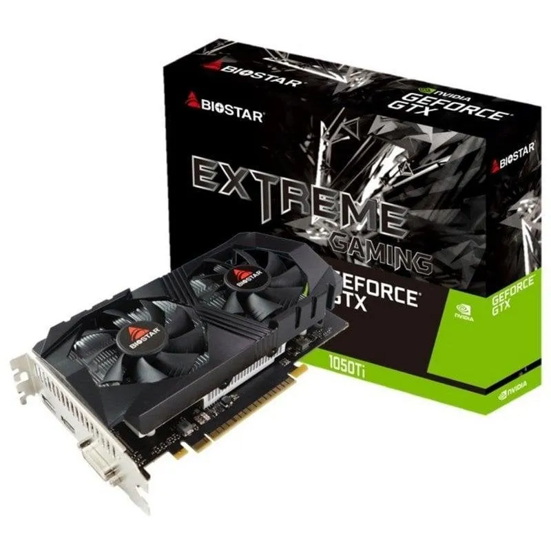 Scheda Grafica Biostar GeForce GTX 1050Ti Extreme Gaming 4GB GDDR5 - immagine 1