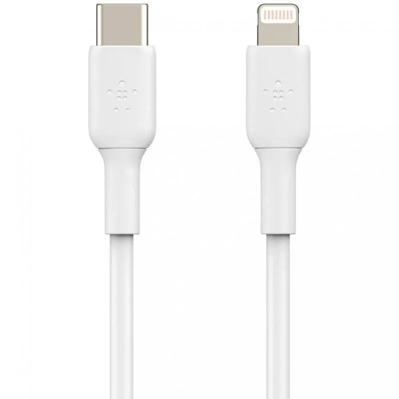 Cavo Belkin Boost Charge da USB-C a Lightning con certificazione Mfi da 1 m bianco - immagine 1