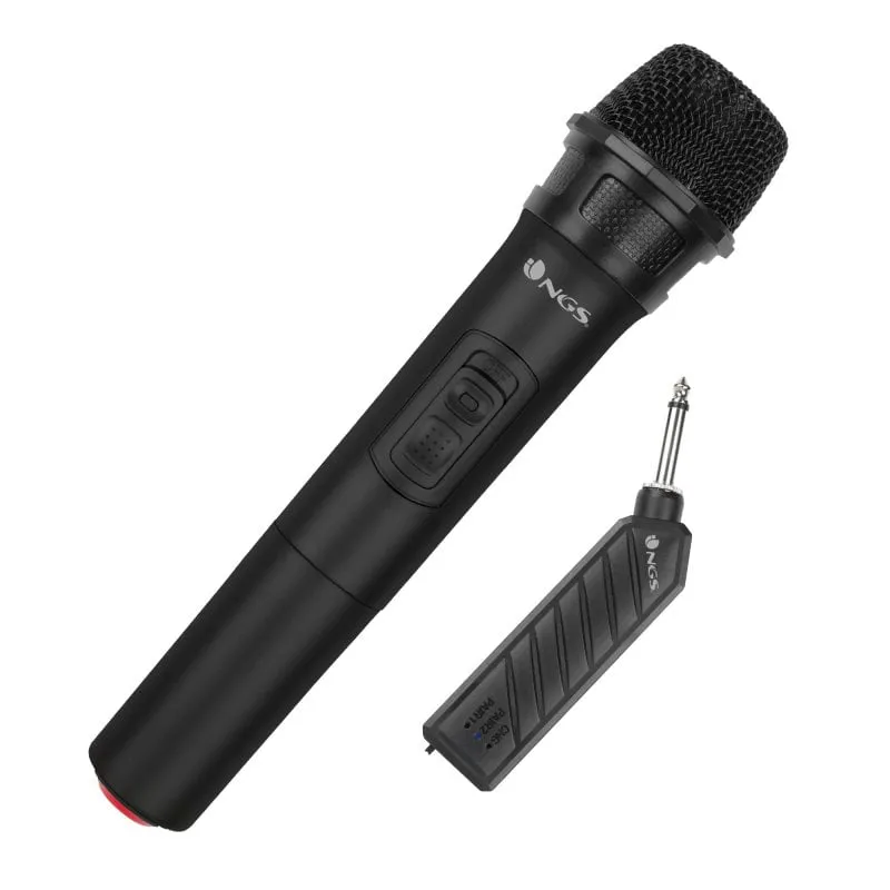 NGS SINGER AIR Nero Microfono per karaoke - immagine 1