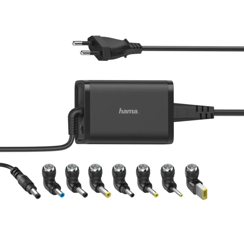 Caricatore portatile universale Hama con 7 adattatori 45W - immagine 1