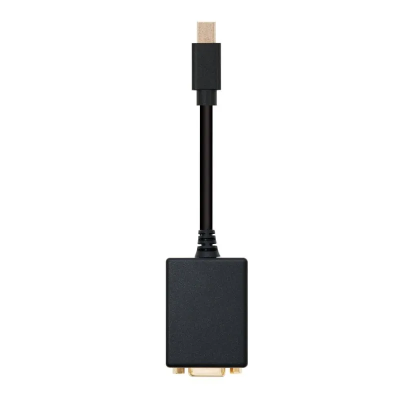 Cavo adattatore Nanocable Mini DisplayPort a SVGA da 15 cm Nero - immagine 1