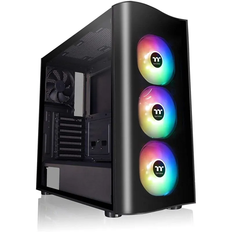Thermaltake View 23 TG ARGB Vetro temperato USB 3.1 Nero - immagine 1