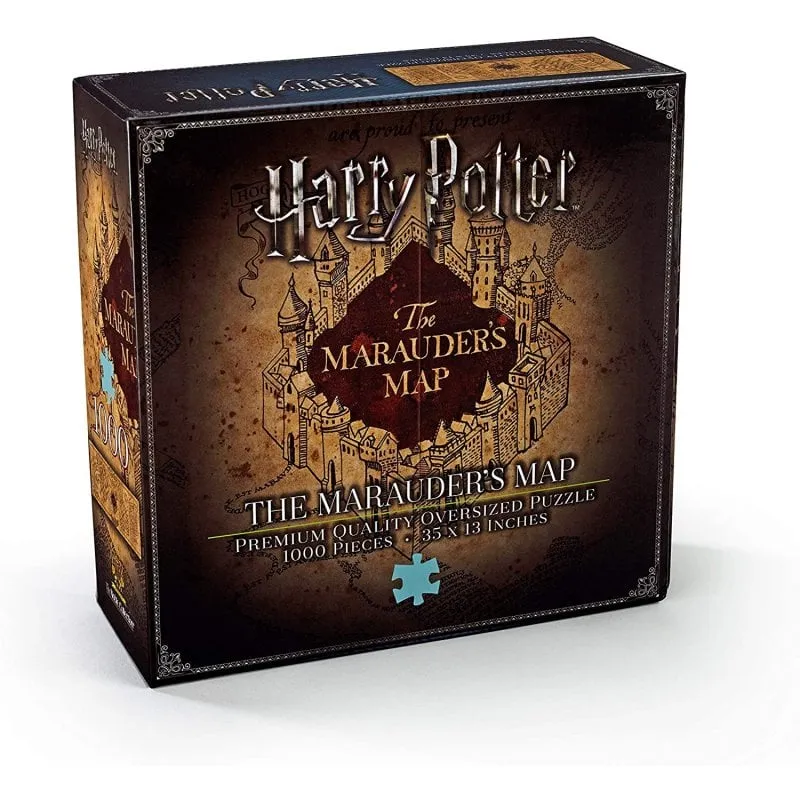 Noble Collection Puzzle con la mappa del Malandrino di Harry Potter - immagine 1