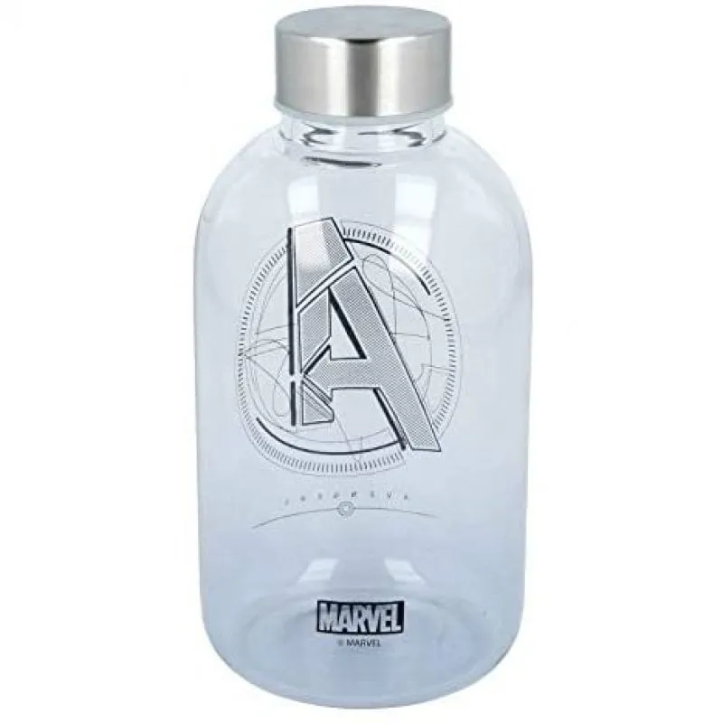 Bottiglia di vetro Stor Avengers da 620 ml - immagine 1