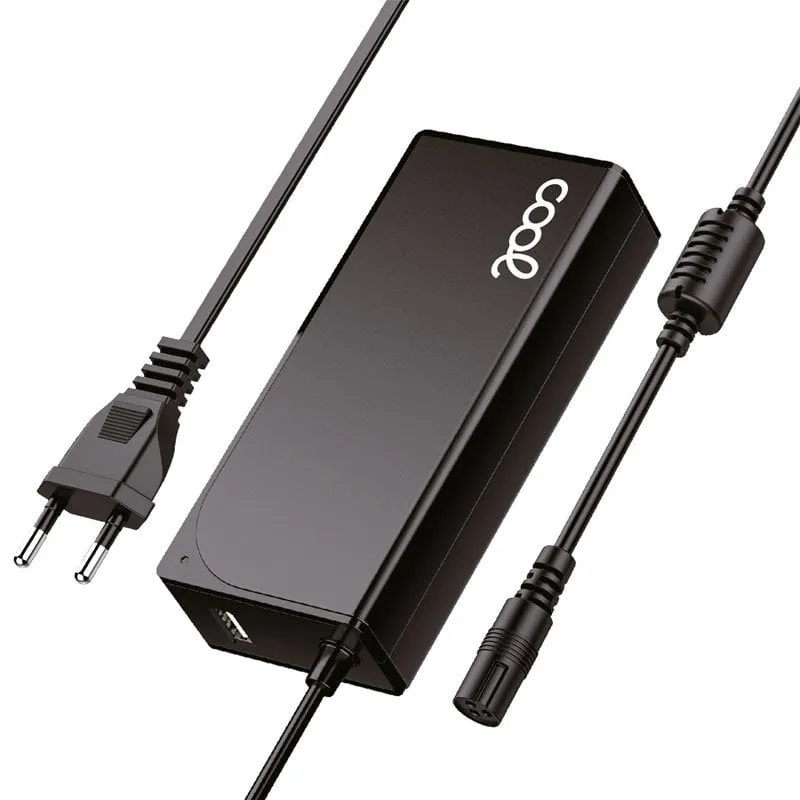 Fantastico caricabatterie universale automatico da 65 W + 11 connettori per laptop - immagine 1