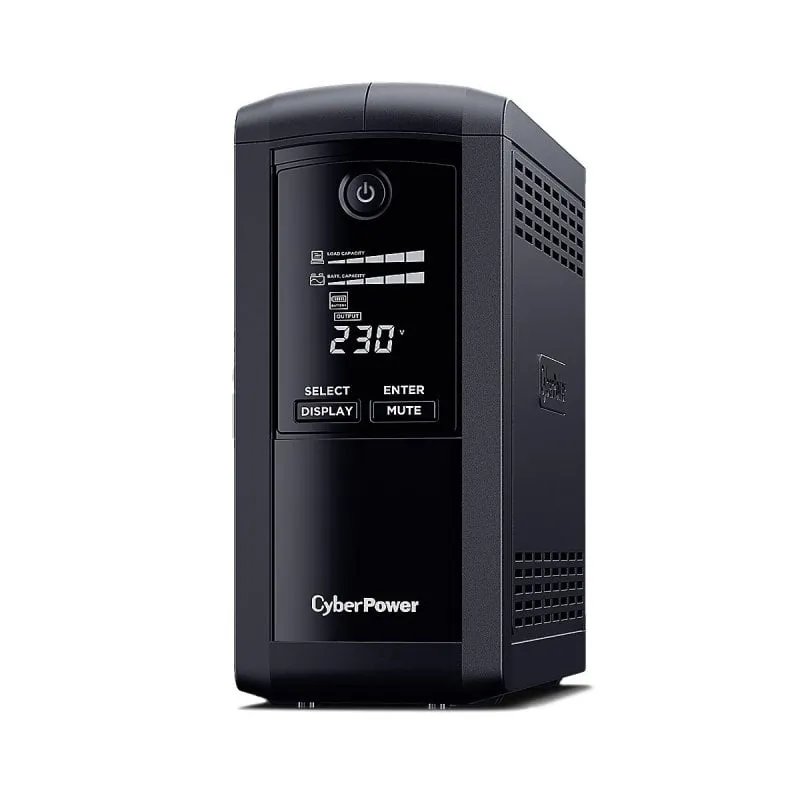 Cyberpower Value Pro VP1000ELCD UPS Line Interactive 1000VA - immagine 1