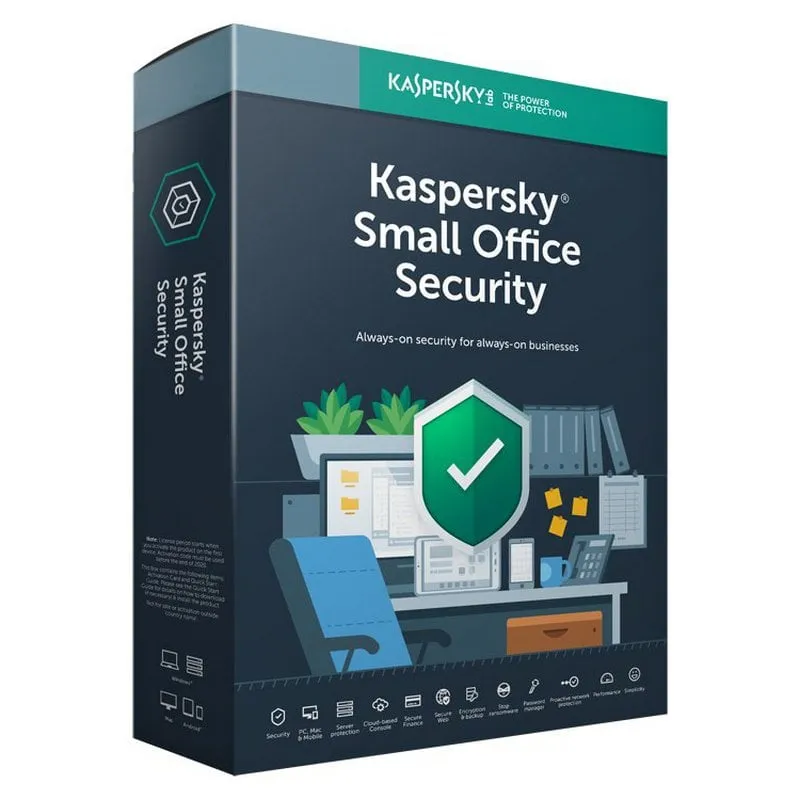 Kaspersky Small Office Security 7.0 5 Utenti + 1 Server 1 Anno - immagine 1