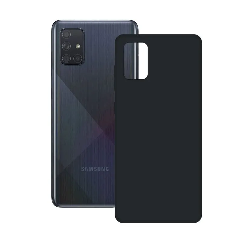 Custodia Ksix in Seta Nera per Samsung Galaxy A51 - immagine 1
