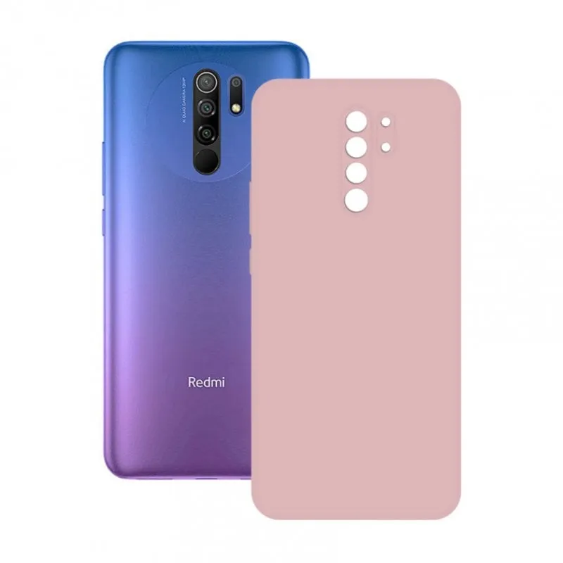 Custodia Ksix Silk Rosa per Xiaomi Redmi 9 - immagine 1