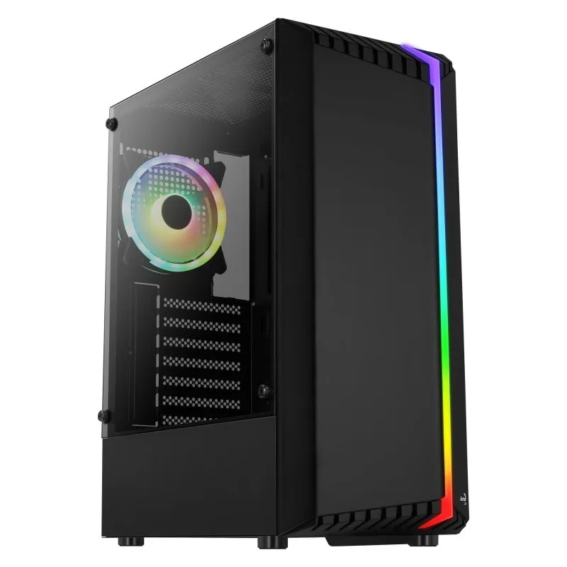 Aerocool Bionic V2 RGB Vetro temperato USB 3.0 Nero - immagine 1