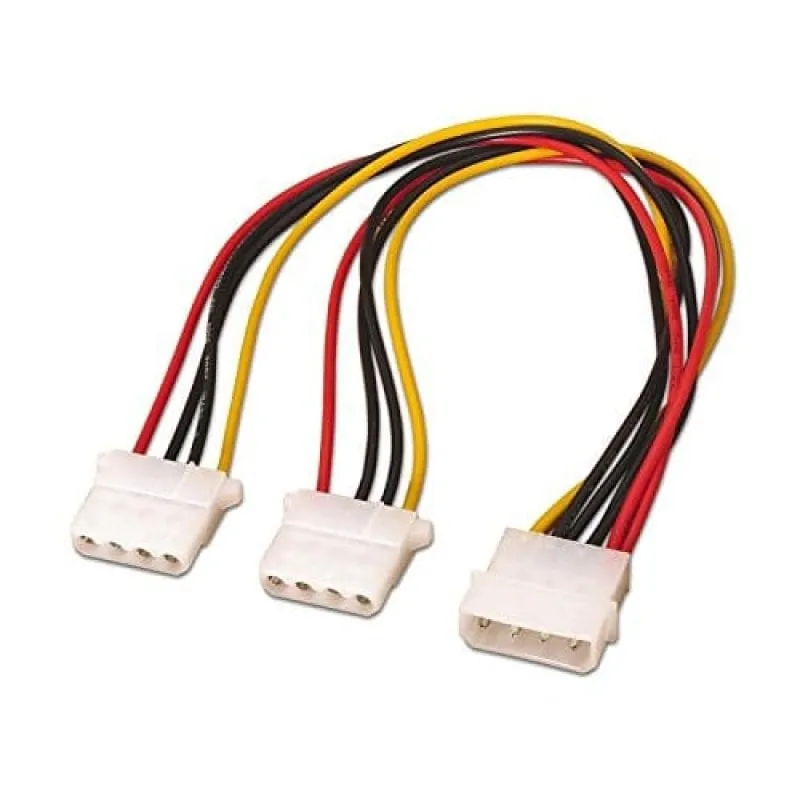 Cavo di alimentazione Goobay Molex a 2x Molex 15 cm - immagine 1