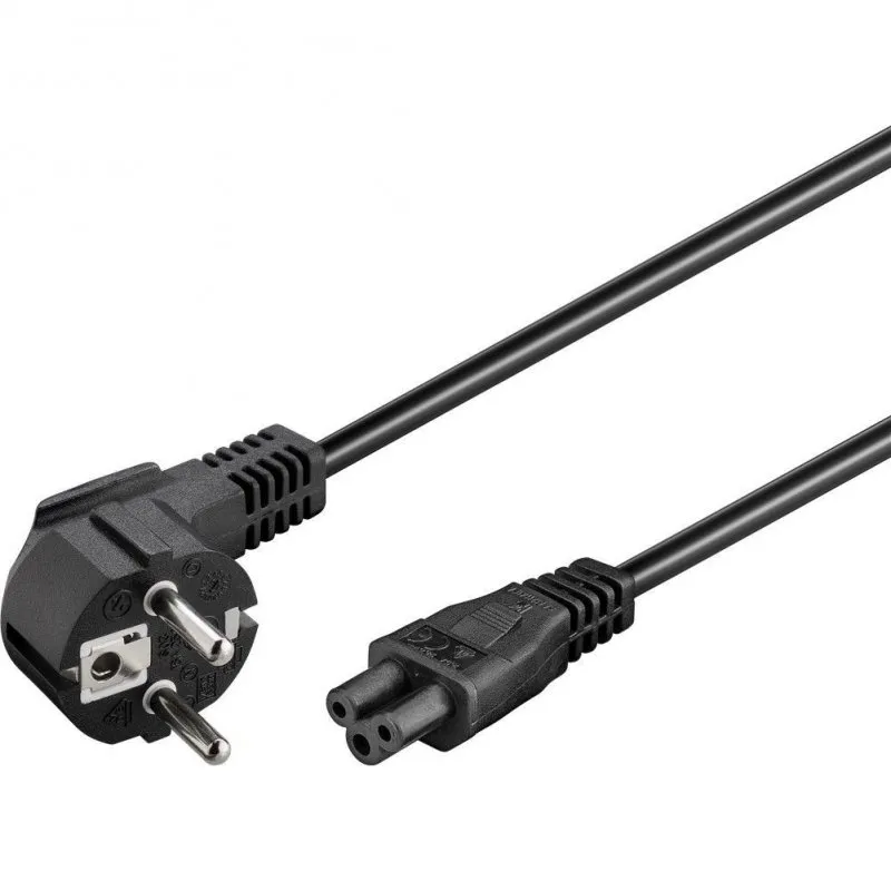 Cavo di alimentazione Goobay Clover IEC-320/C5 3m nero - immagine 1