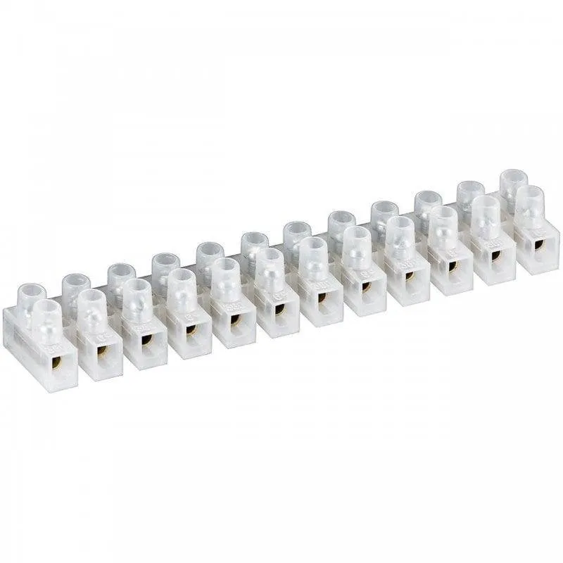 Multipresa Goobay 77007 12 poli 6 mm2 bianco flessibile 5A 10 pezzi - immagine 1