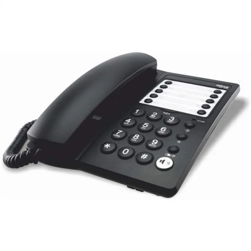 Telefono da scrivania Haeger Nero - immagine 1