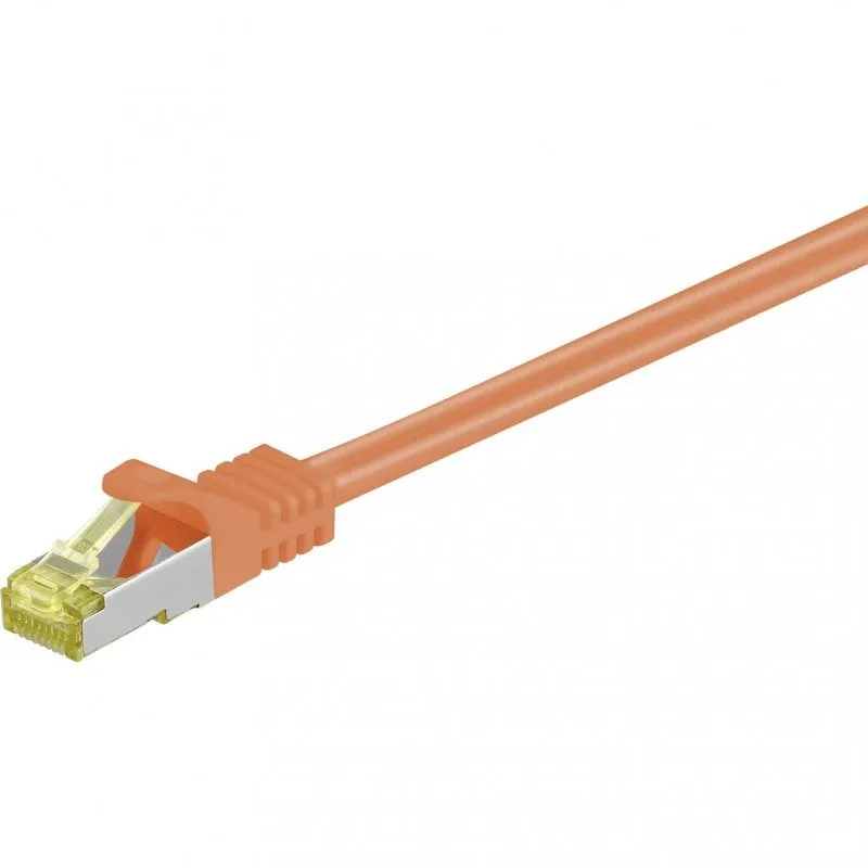 Cavo di rete Goobay SFTP CAT7 5m arancione - immagine 1