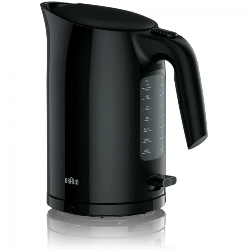 Braun PurEase WK 3110 BK Bollitore per acqua 1,7 L 3000 W Nero - immagine 1