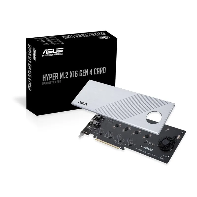 Asus Hyper M.2 x16 Gen 4 PCIe 4.0/3.0 - immagine 1