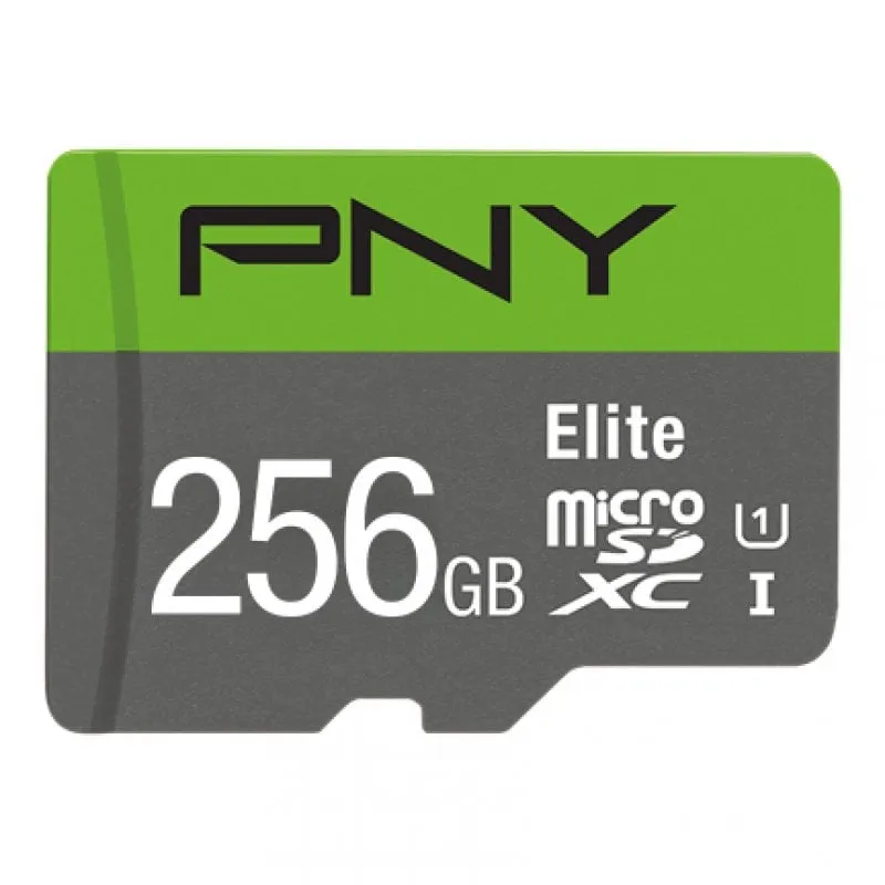 PNY Elite microSDXC 256 GB UHS-I Classe 10 - immagine 1