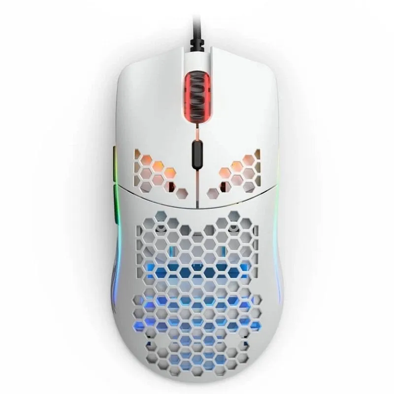 Glorious Modello D Minus Mouse da gioco 12000 DPI bianco - immagine 1