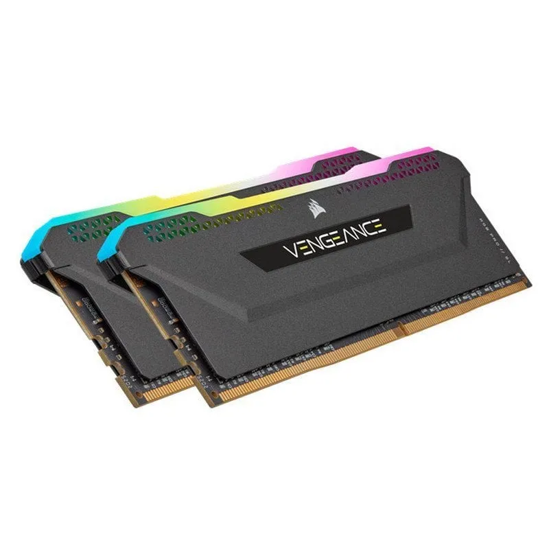 Corsair Vengeance RGB Pro SL DDR4 3200 PC4-25600 32GB 2x16GB CL16 AMD Ryzen ottimizzato - immagine 1