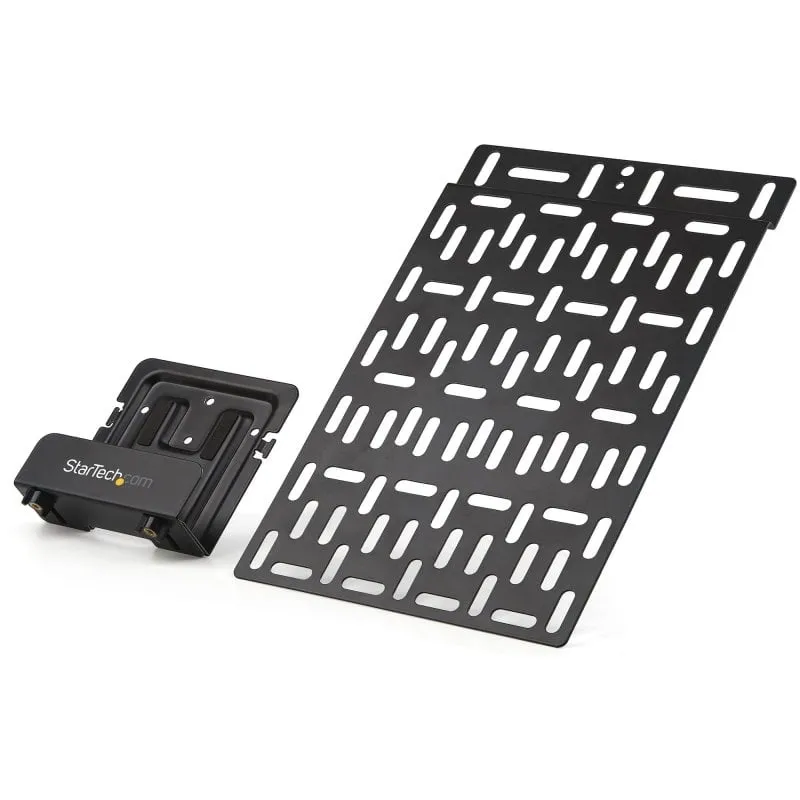 StarTech.com Supporto universale per accessori TV - Supporto da parete regolabile per TV - Media Player/router/Modem/Switches A/V & Extenders/Apple TV - Supporto per scatola di cavi nascosta dietro la TV - 5Kg - immagine 1