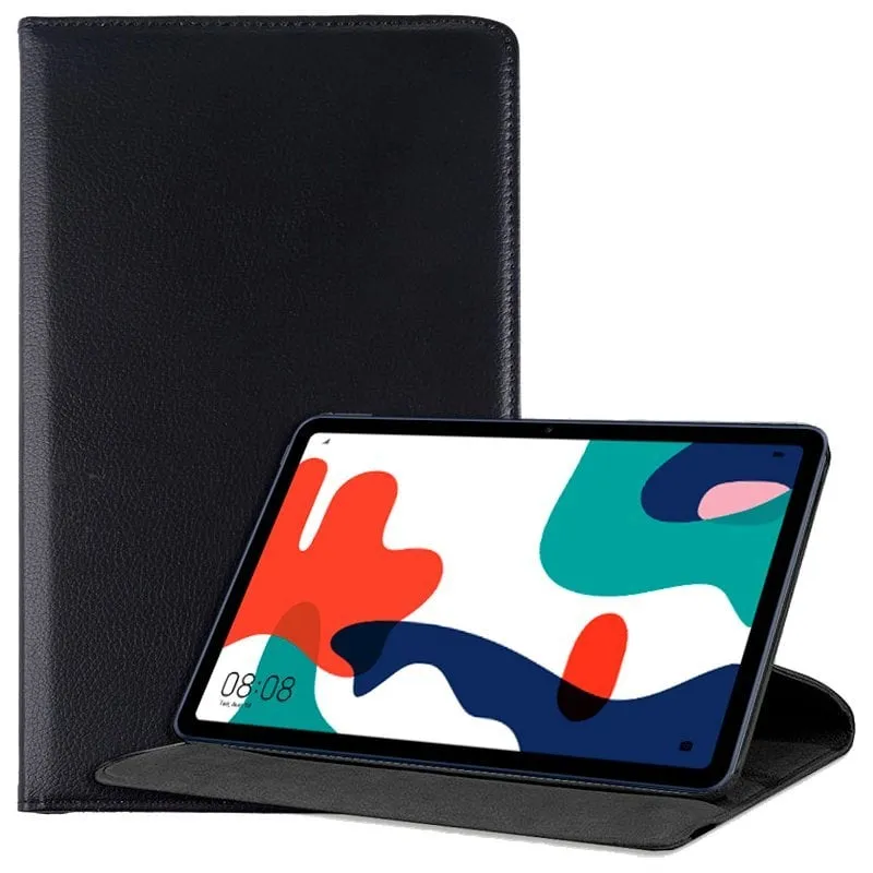 Custodia a libro liscia nera per Huawei Matepad 10.4" - immagine 1