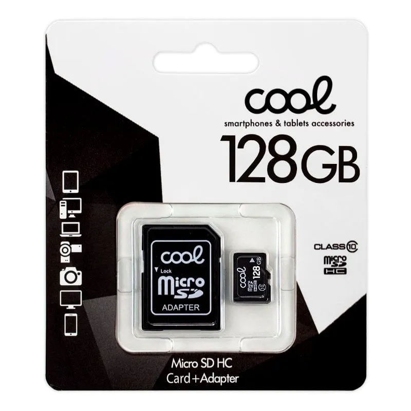Fantastica scheda di memoria Micro SD HC 128 GB Classe 10 + adattatore - immagine 1