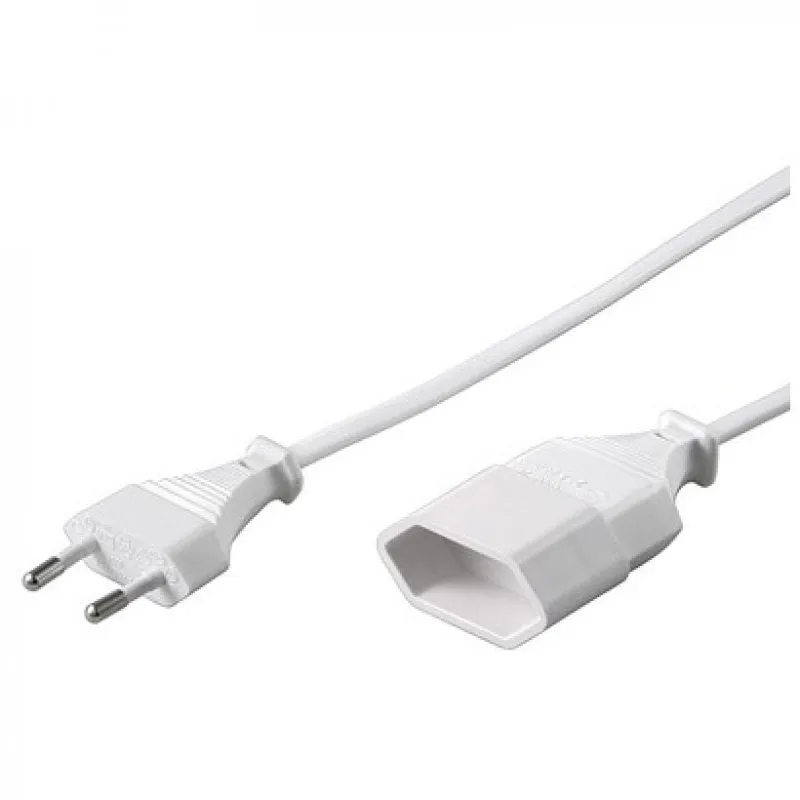 Cavo di Alimentazione Goobay per Prolunga CEE 7/16 5m Bianco - immagine 1