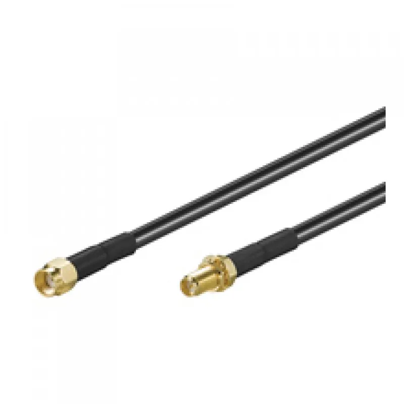 Cavo antenna Goobay RP-SMA 50 Ohm 10 m Nero - immagine 1