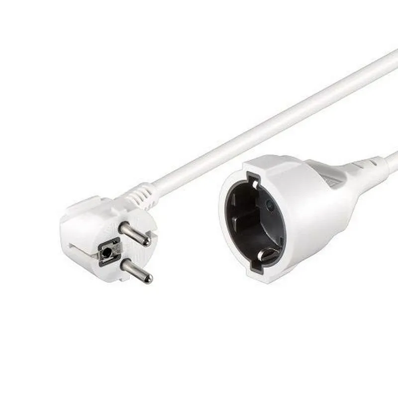 Cavo di alimentazione prolunga Goobay Schuko 10 m bianco - immagine 1