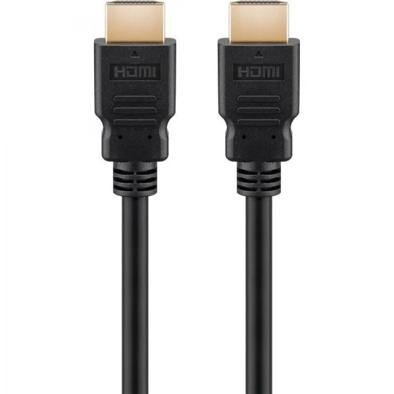 Cavo HDMI maschio/maschio Goobay da 1,5 m Nero - immagine 1